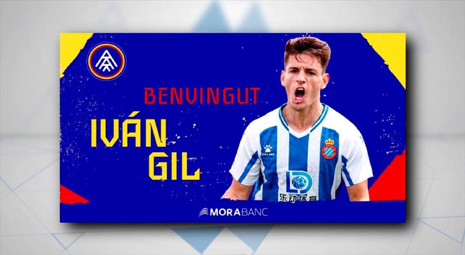 El Futbol Club Andorra ha fet oficial el fitxatge d'Iván Gil, de 