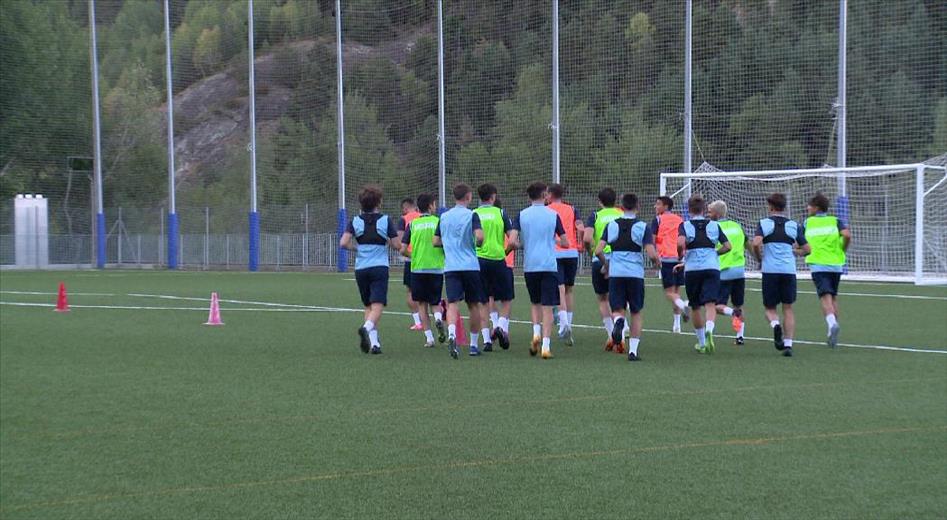 El combinat nacional absolut de futbol ja és a Màlaga preparant e
