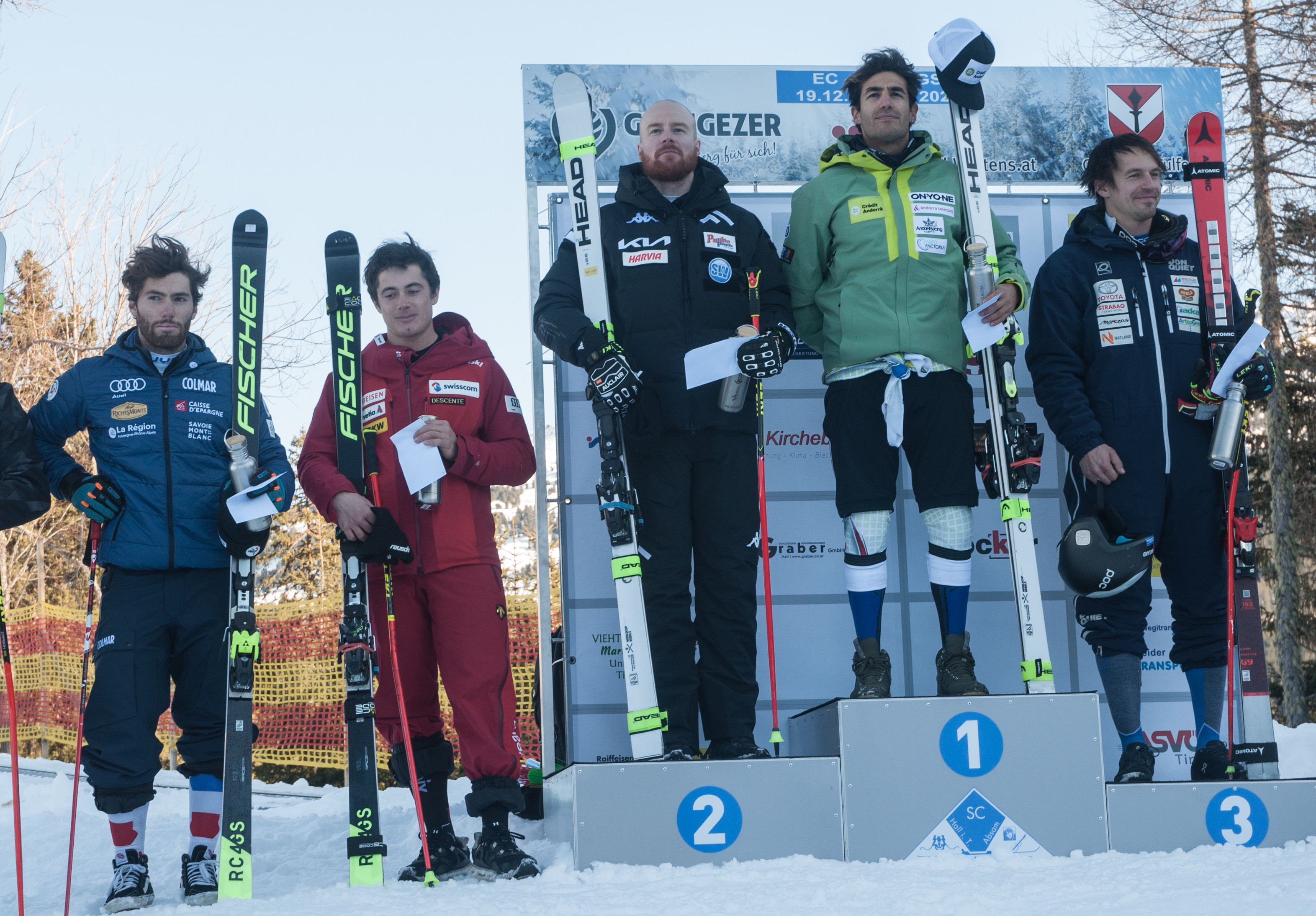 Joan Verdú aconsegueix la primera victòria d'un esquiador andorrà a la Copa d'Europa en categoria masculina