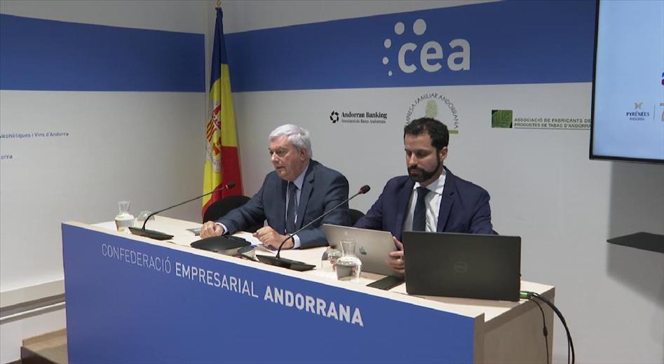 La Confederació Empresarial Andorrana (CEA) amb el suport 