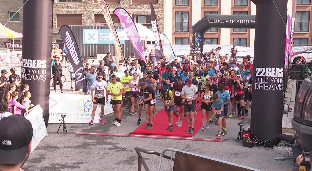 Jone Fuente i Eusebi Soler, guanyadors dels 10 quilòmetres de la Travessa del Pas de la Casa