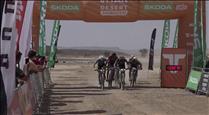 Julen Zubero guanya la segona etapa de la Titan Desert. Dani Caetano el millor tricolor 