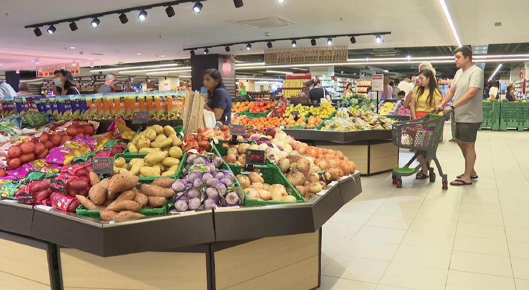 L'abaratiment dels aliments situa l'IPC del març al 4,1%