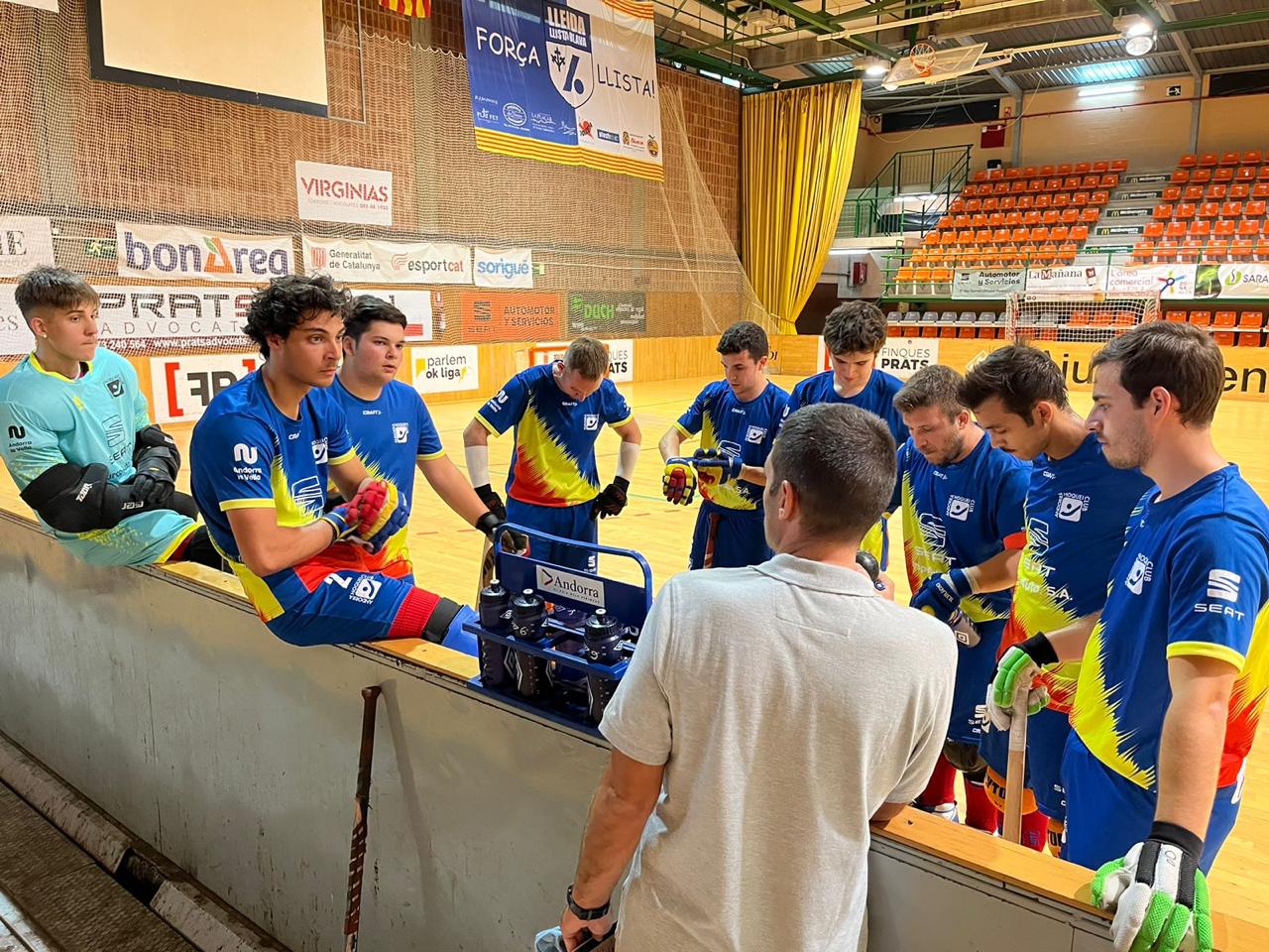 L'Andorra Hoquei Club ha aconseguit la primera victòri