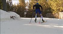 L'equip d'esquí de fons continua preparant-se a França