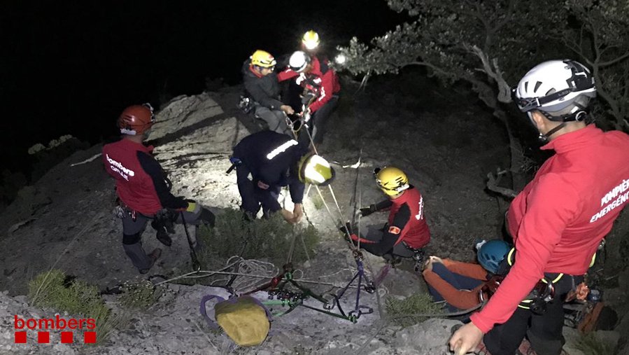 L'escaladora andorrana ferida al Pallars es troba ingressada a Barcelona estable dins la gravetat