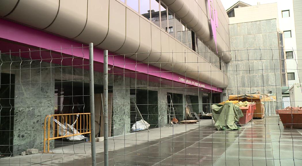 Majoral no creu que la remodelació del Centre cultural estigui enllestida aquest 2023