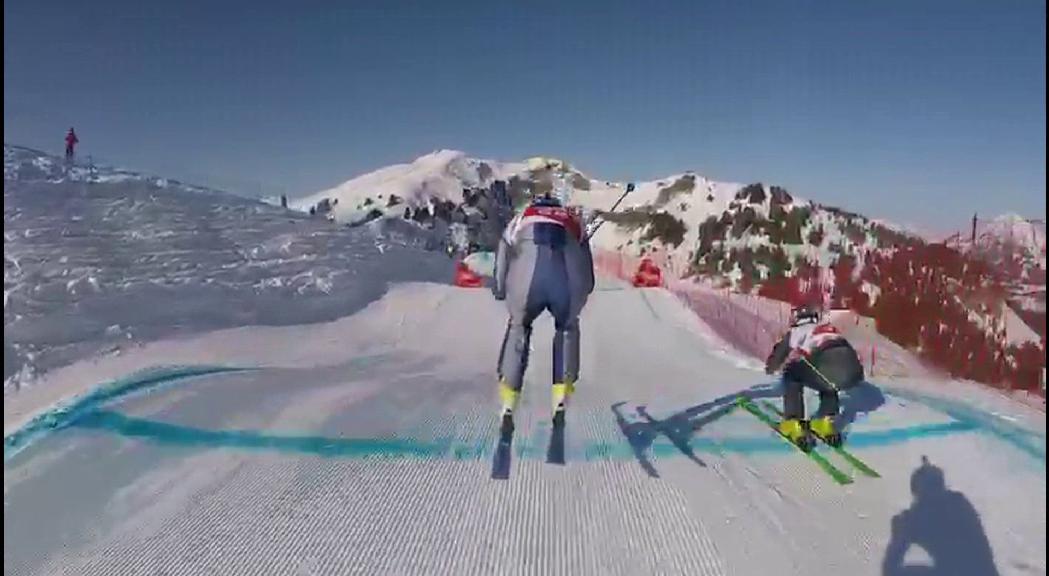 En esquí cross, Marc Oliveras ha sumat punts FIS a la Copa