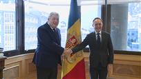 El ministre d'Estat de Mònaco visita Andorra per reforçar els vincles per l'acord d'associació