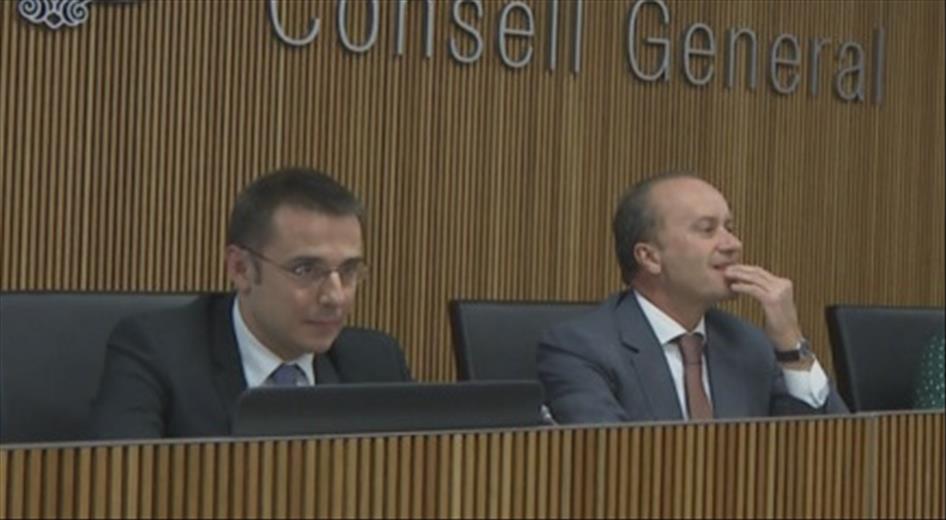El ministre de Justícia i Interior, Josep Maria Rossell i 