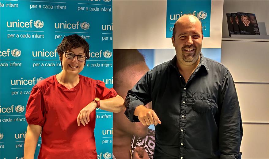 El MoraBanc Andorra ha fet un donatiu de 10.000 euros a Unicef, f