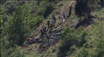 Dos morts en un accident d'helicòpter a la Vansa i Fórnols