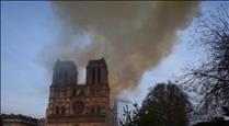 Mostres de condol per Notre-Dame