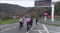 Nou sistema de detecció de ciclistes al túnel que connecta Andorra i la Seu 