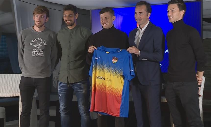 El Futbol Club Andorra ha presentat aquest dimecres la nova samar