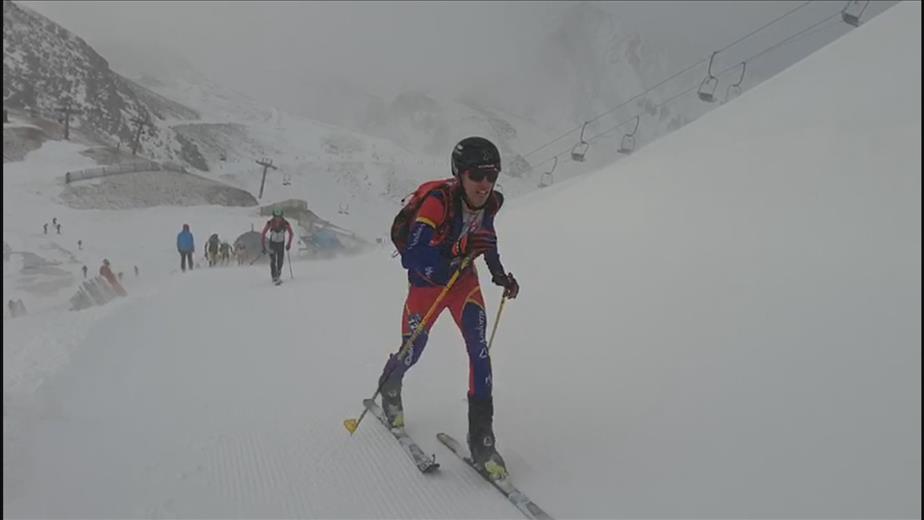 L'esquiador andorrà Oriol Olm ha aconseguit el doblet 