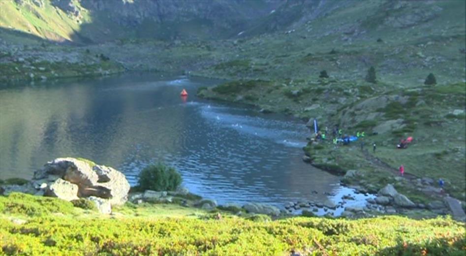 Perilla la segona edició de l'Andorra Swimrun, prova que c
