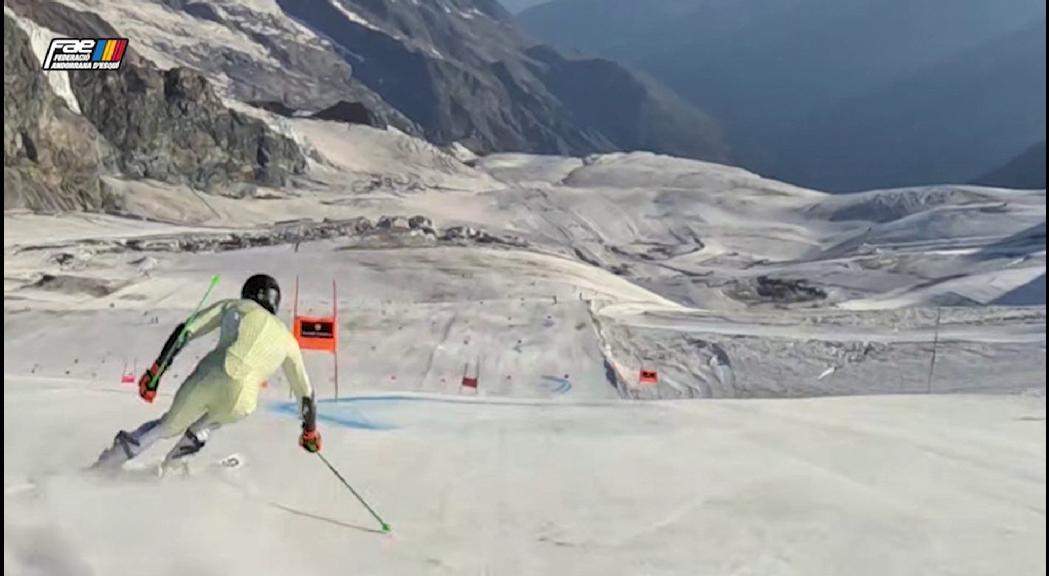 La pretemporada d'esquí alpí a la FAE, marcada pel retorn a la serralada andina