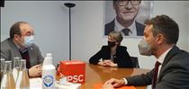 El PS es reuneix amb Miquel Iceta per explicar la tasca d'Andorra en la lluita contra el frau fiscal