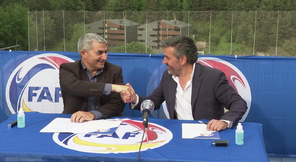 La Federació de Futbol i Special Olympics Andorra han renovat per