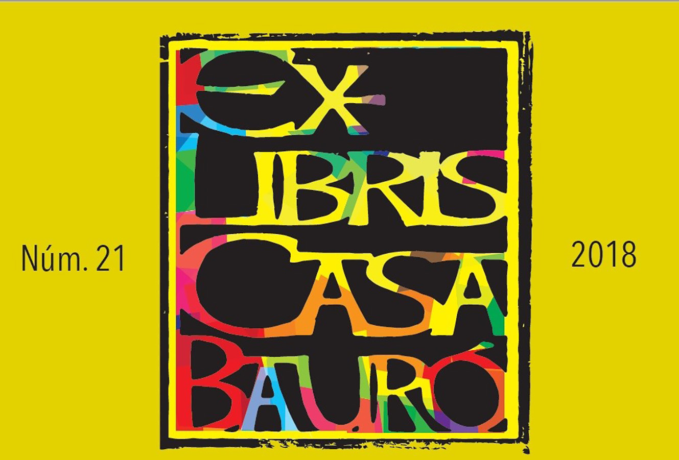 La publicació 'Ex-libris Casa Bauró' &