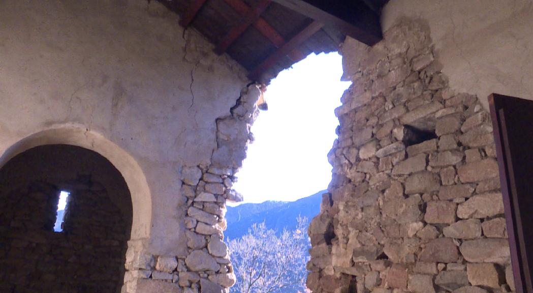 Riva respon als que qüestionen l'estat de conservació de Sant Vicenç d'Enclar i demana centrar-se en la reconstrucció