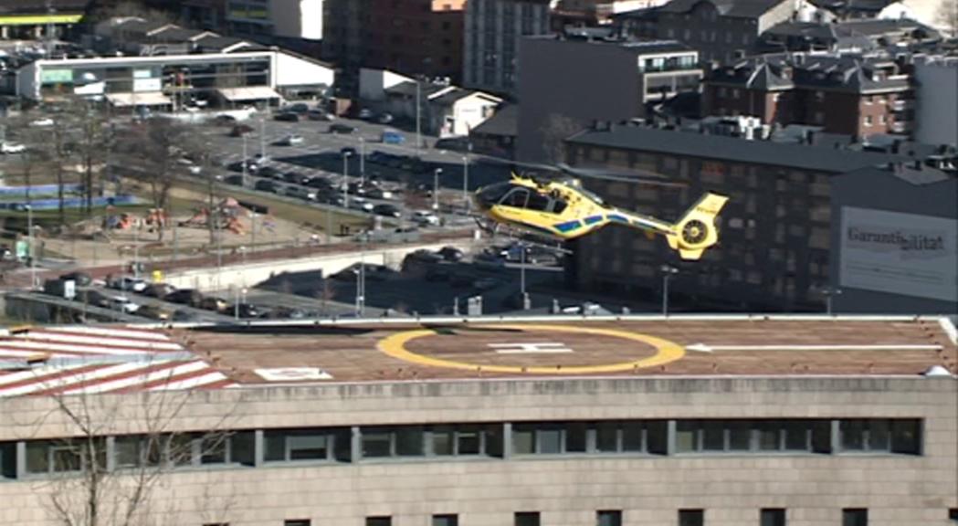 El SAAS duplica els trasllats amb helicòpter en casos d'ictus, infarts i politraumatismes