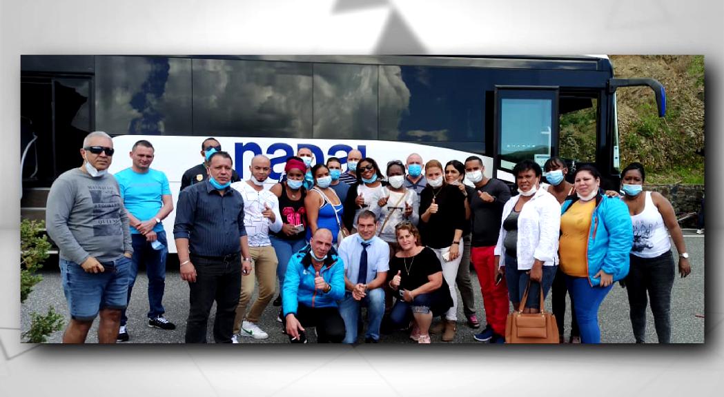 Els sanitaris cubans aprofiten els darrers dies d'estada per visitar Andorra
