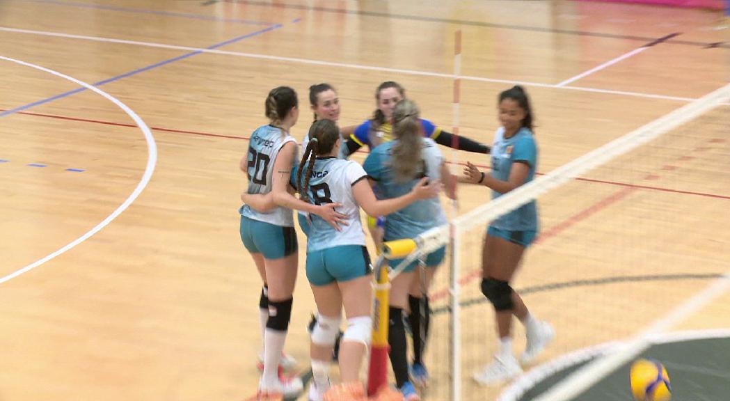 Segona victòria consecutiva de la selecció femenina de vòlei (3-1)