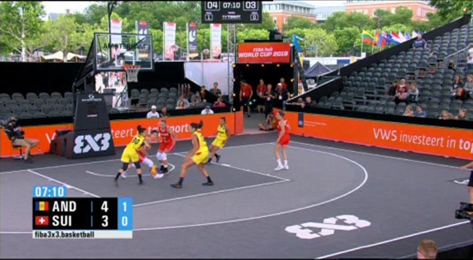 Al Mundial de bàsquet 3x3 d'Amsterdam, la selecci&oacu