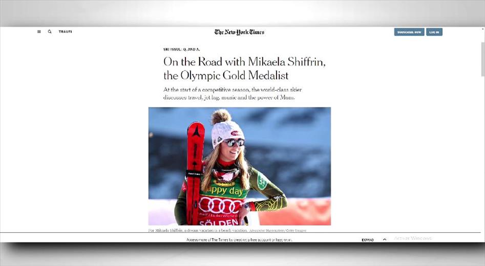 Michaela Shiffrin, la millor esquiadora del món, parla d&#