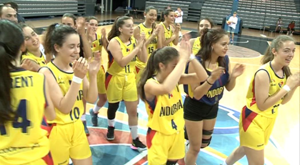La sub-18 femenina de bàsquet es classifica per a les semifinals de l'Europeu C després de derrotar Mònaco