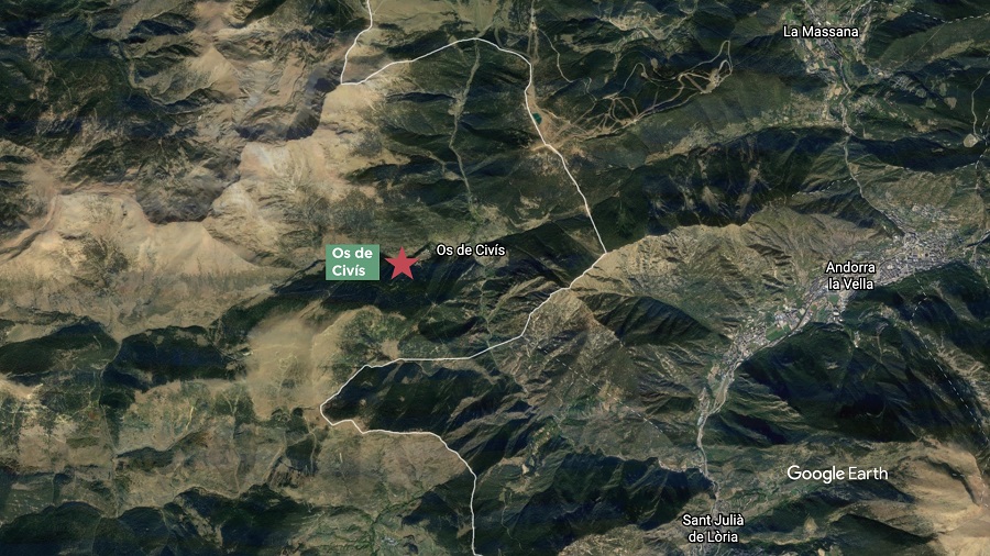 Un altre terratrèmol de magnitud 2,5 amb epicentre a Os de Civís es fa notar a Andorra