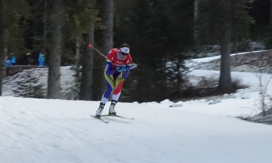 L'esquiadora de fons Carola Vila ha acabat en el lloc 19 als 