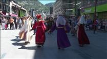 El tradicional Mercat de la Vall i les danses, protagonistes del matí del segon dia de Festa Major d'Andorra la Vella