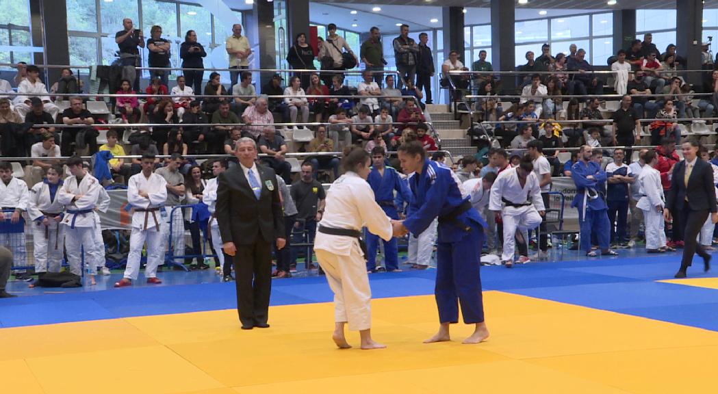 Tres podis andorrans en un Vila d'Andorra amb 700 judokes de cinc països