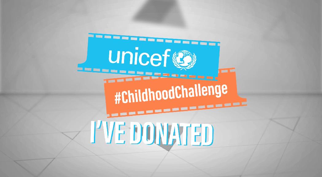 Unicef Andorra s'ha afegit al #ChildhoodChallenge per ajudar 