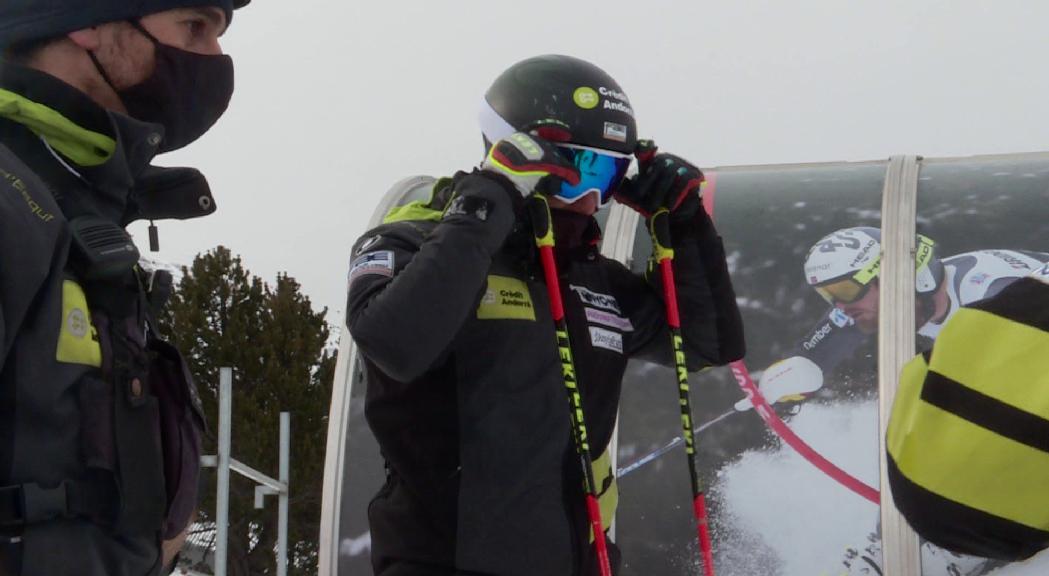 Verdú és 39è en l'entrenament oficial de la prova de descens del Mundial de Cortina d'Ampezzo 