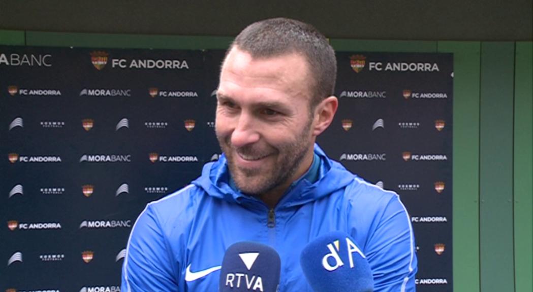 Víctor Casadesús reconeix que parlar amb Piqué va ser clau per fitxar per l'Andorra