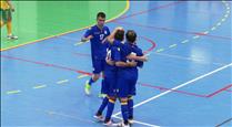 Victòria contundent de la selecció de futsal davant Lituània (4-1)