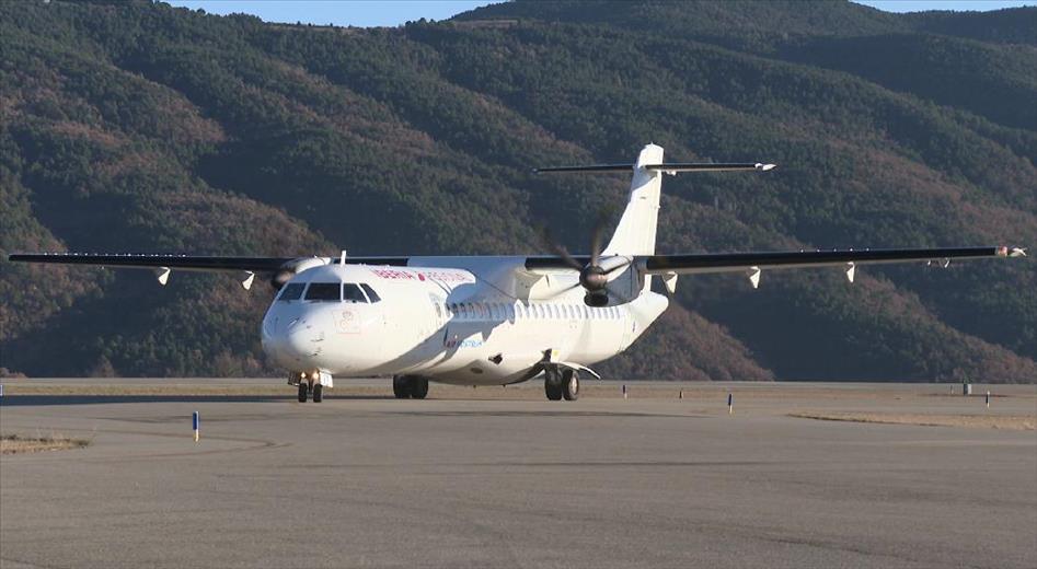 Els horaris dels vols entre l'aeroport d'Andorra-la Seu i el de M