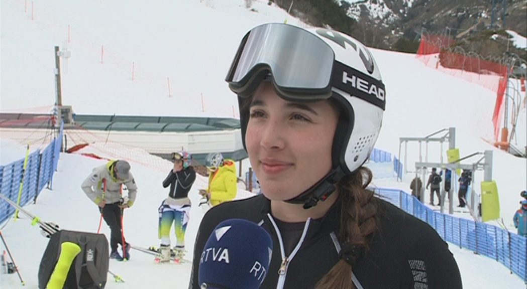 En esquí alpí, Candelària Moreno ha acabat s
