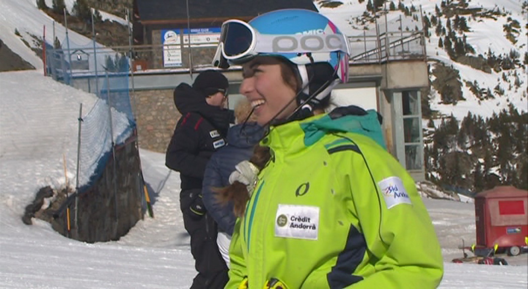 En esquí alpí, Clàudia Garcia continua recol