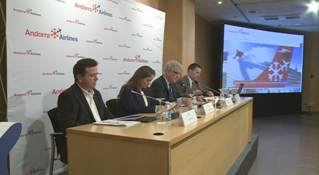 Andorra Airlines aixecarà el vol a l'abril amb viatges regulars a Madrid, Palma, Porto, París i Londres