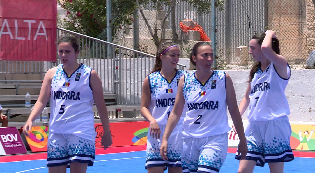 Cara i creu al bàsquet 3x3 dels Jocs de Malta