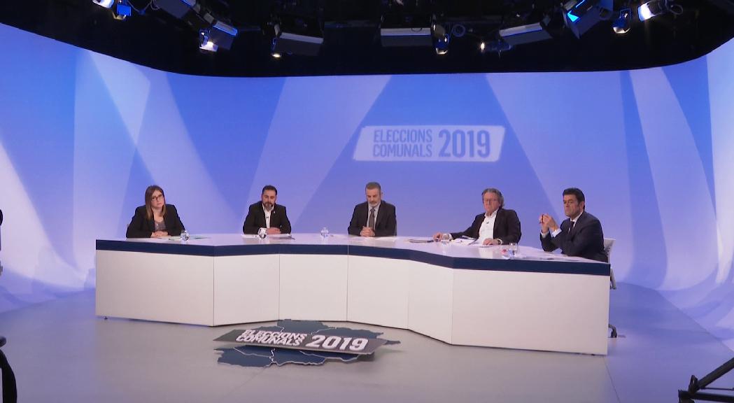 Picabaralles sobre les finances i discussions sobre turisme sostenible i habitatge entre els candidats d'Ordino a ATV