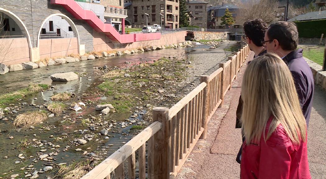 Demòcrates a Canillo vol acabar la canalització del riu Valira al centre de la parròquia