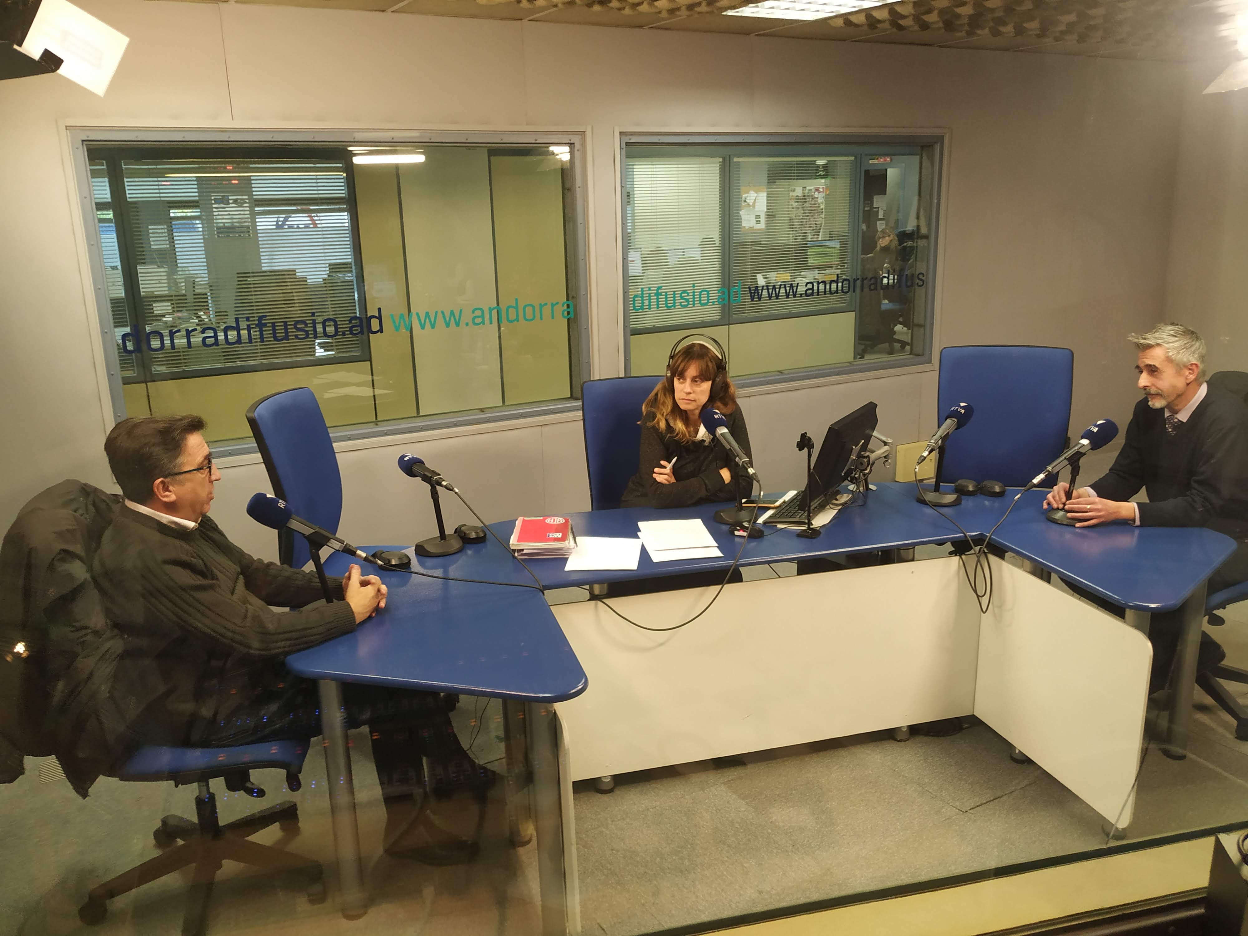 Tertúlia amb Juli Fernández i Josep Maria Cucalón 18 de novembre del 2019