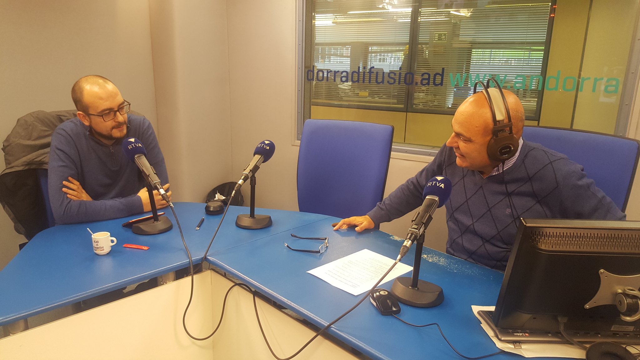 Entrevista a Pere Pràxedes i Xavier Fernàndez