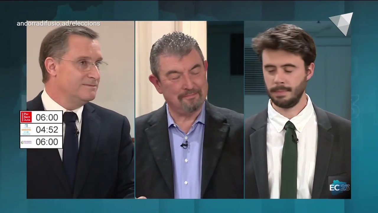 Debat a ATV de la parròquia de Sant Julià de Lòria